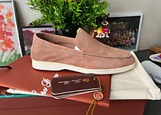 Коричневые Лоферы Loro Piana