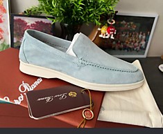 ГолубыеЛоферы Loro Piana 